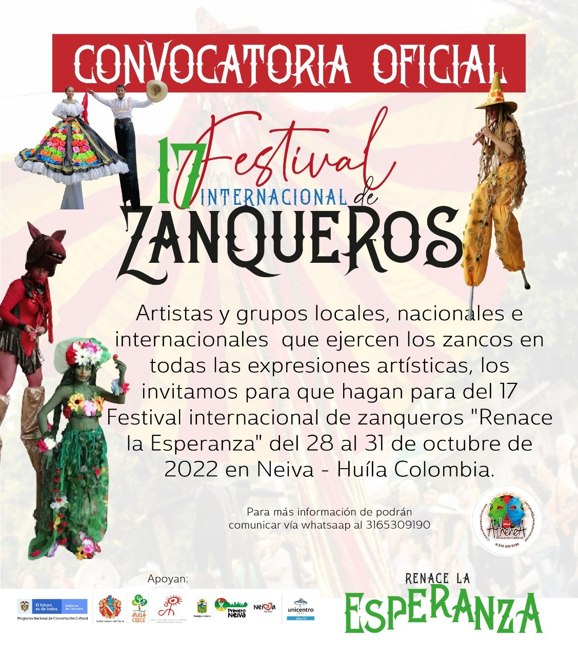 18 FESTIVAL INTERNACIONAL DE ZANQUEROS "RENACE LA ESPERANZA" 